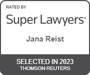 Rated By Super Lawyers | Jana Reist | Selected In 2022 | Thomson Reuters